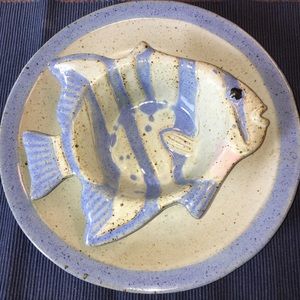 Chip/Veggie n dip plate